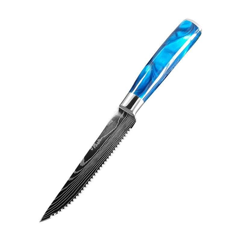 Steak Knife Kitchen Knives Set Stainless Steel Beef Knives Dinner Knife Bread Cutter 2