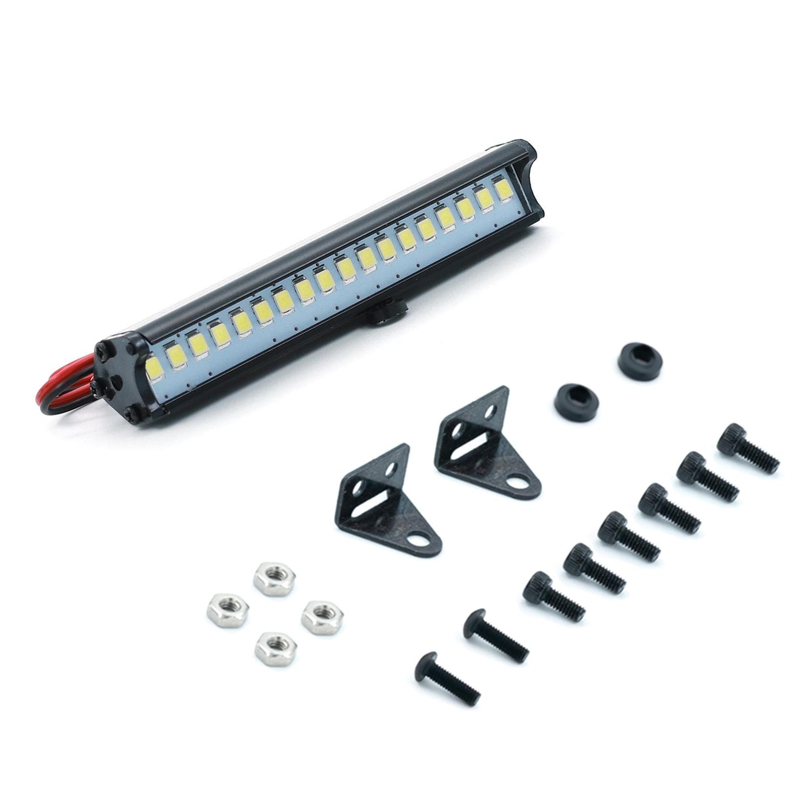 LED Light RC Car Lights 36pcs Replacement for 1/10 Traxxas TRX4 Trx4 Axial SCX10 90046 RC4WD D90 18pcs black