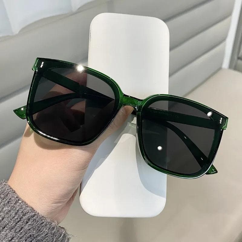 New Large Square Sunglasses Women Designer Fashion UV400 Sun Glasses Outdoor Driving Eyewear Oculos De Sol 1PC