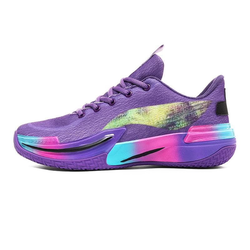Men's Basketball Shoes Breathable Cushioning Non-Slip Wearable Runing Shoes Gym Training Athletic Basketball Sneakers for Women 39