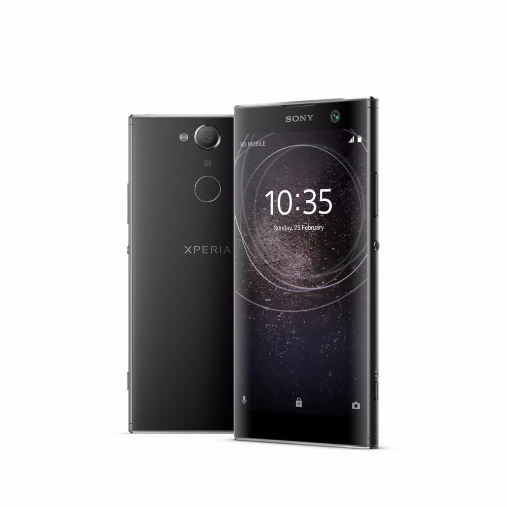 Refurbished Sony Xperia Original Sony Xperia XA2 H3113 Single Sim / H4113 Dual SIM Octa Core 5.2  Mobile Phone With 1/2 SIM H4113 Simple Set black