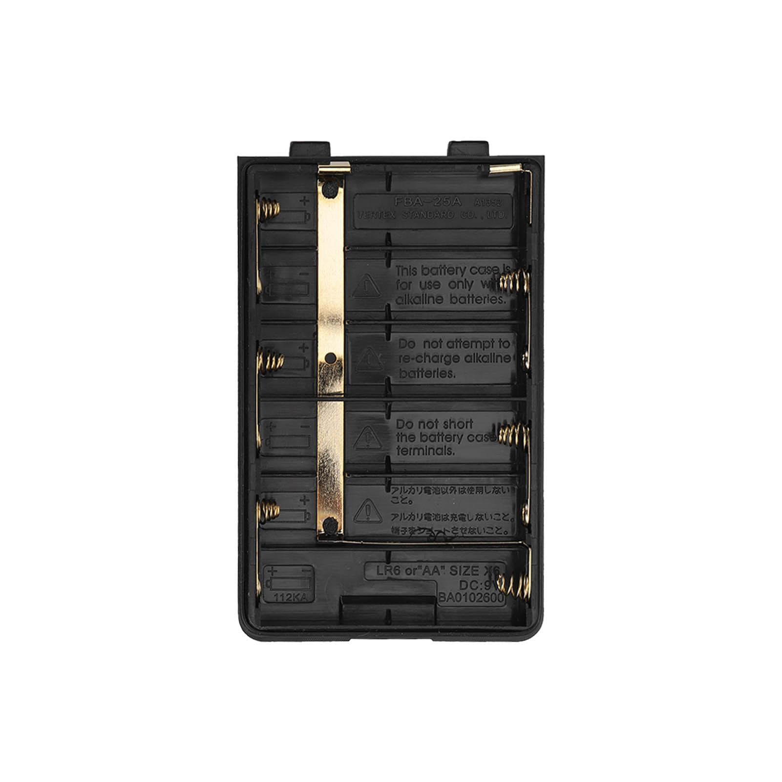 AA Battery Pack Convenient Plastic Battery Case Box Compatible for Yaesu VX‑150 VX‑110