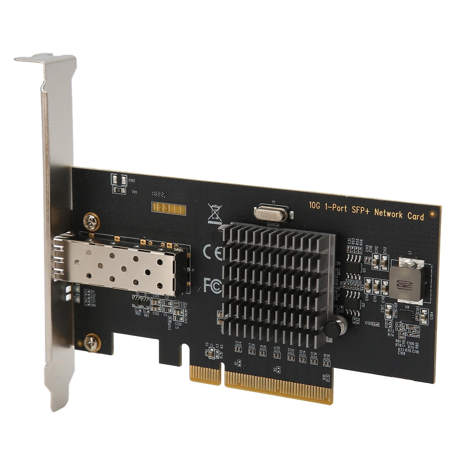 10Gb PCIE NIC Network Card Single SFP+ Port with for Intel 82599EN Controller PCI Express Ethernet