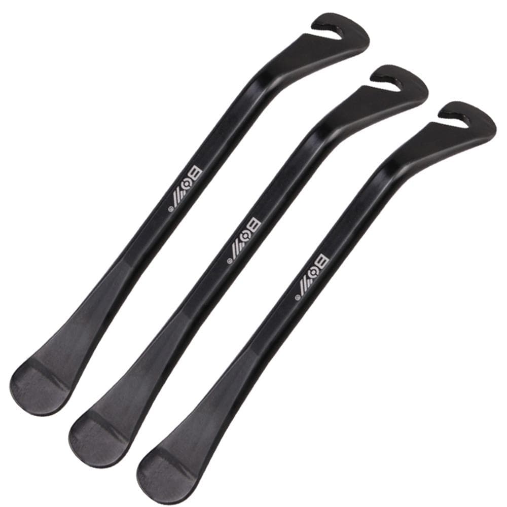 3Pcs Carbon Steel Tire Levers Bicycle Tire Repair Changing Tool Set black