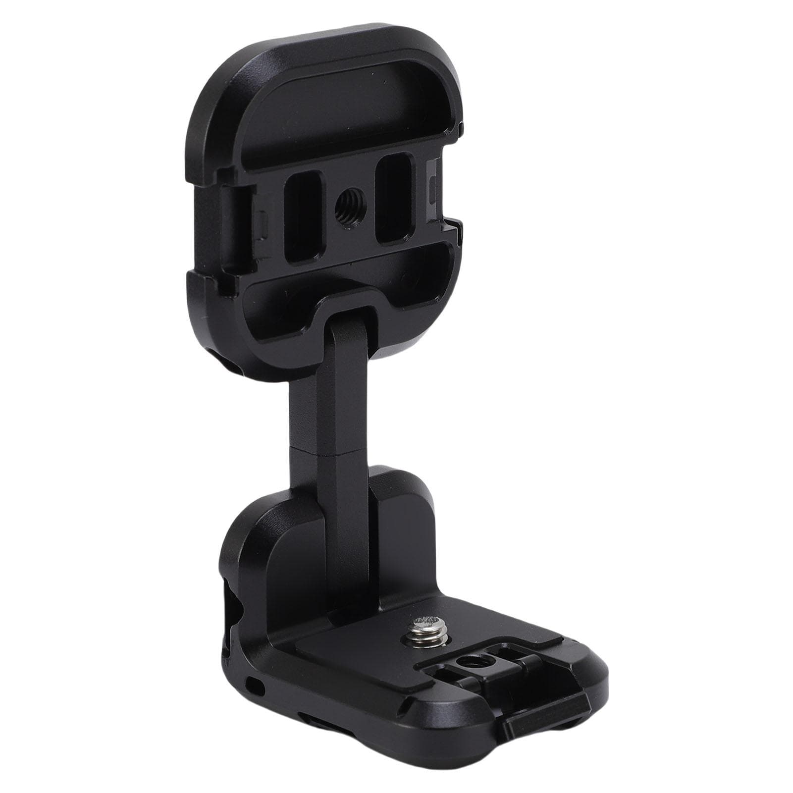 L Shaped Magnetic Mount Fit for DJI Pocket 3 Expansion Adapter Holder with Cold Shoe Aluminum Alloy