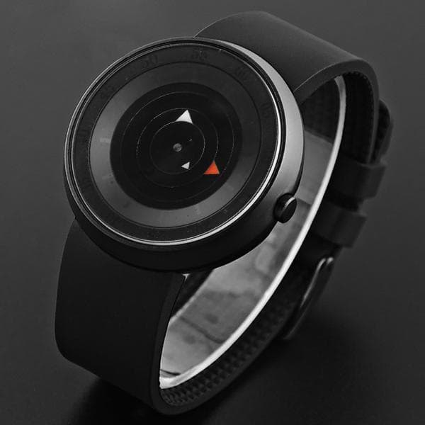 Fashion Men's Luxury Stainless Steel Analog Quartz Sport Wrist Watch black