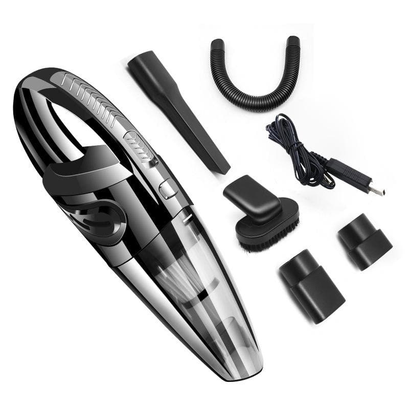 NEW 3-In-1 Portable Vacuum Cleaner Wet and Dry Vacuum Cleaner Handheld Dust Collector Vacuum Home & Car Cleaning Tool black