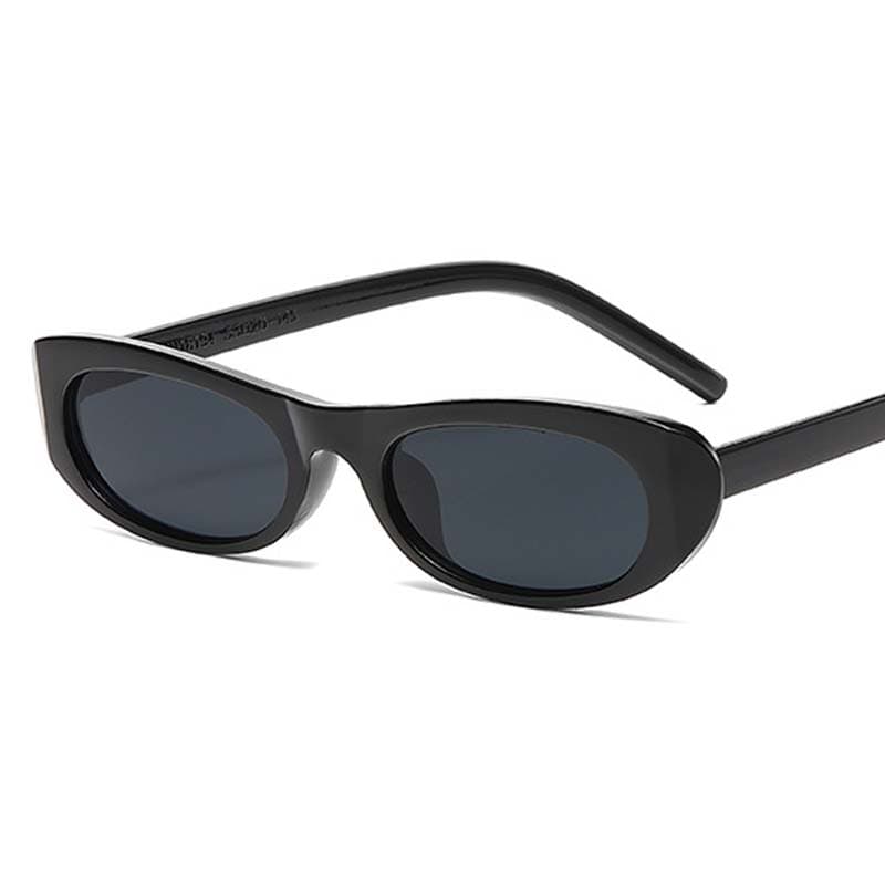 Small Frame Round Sunglasses Women Vintage Retro Fashion Mirror Black Designer Brand Sun Glasses Female Oculos De Sol Other