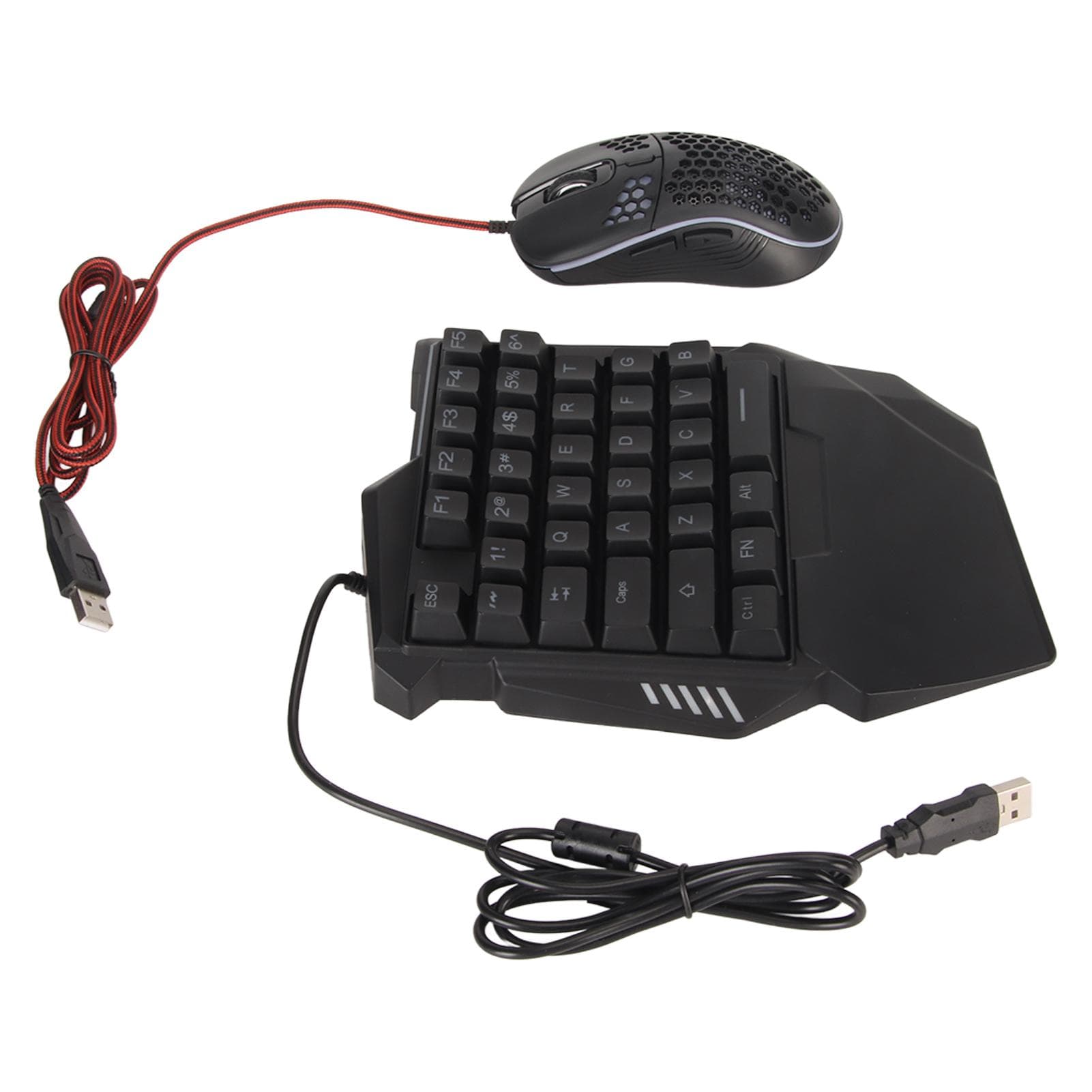 Keyboard Mouse Converter Turbo Function Wired Gaming Keyboard And Mouse and Converter Combo for PS