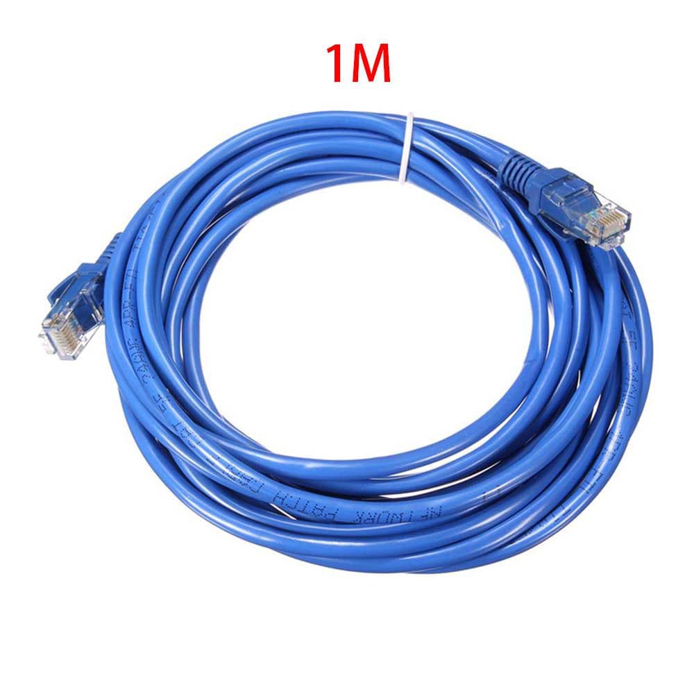 VAORLO RJ45 Internet Connector Ethernet Cable LAN Network Cord PC 1M 2M 3M 5M 10M 15M 20M 1M blue