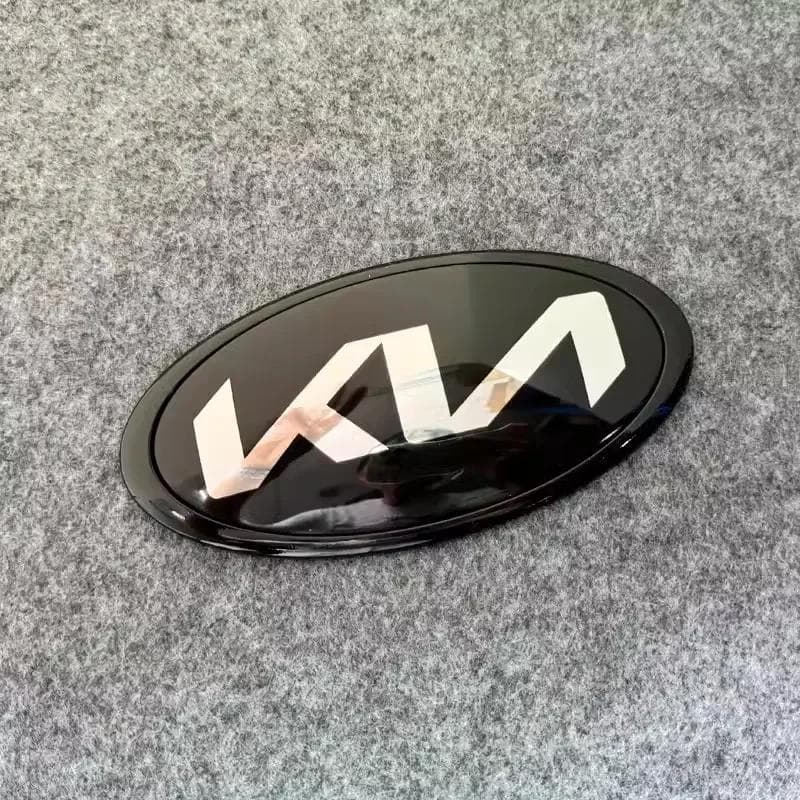 2026 Hot Car Sticker Car Front Hood Emblem Rear Trunk Badge Sticker For KIA EV6 Sorento Niro Stinger Ceed Carnival K5 K9 Soul Ca 130x 65mm