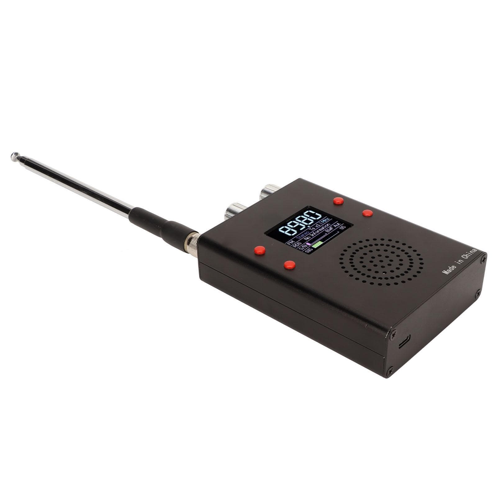 FM Radio 150Khz‑30Mhz Long Medium Short Wave DSP FM Radio with Speaker Antenna for Home Outdoor