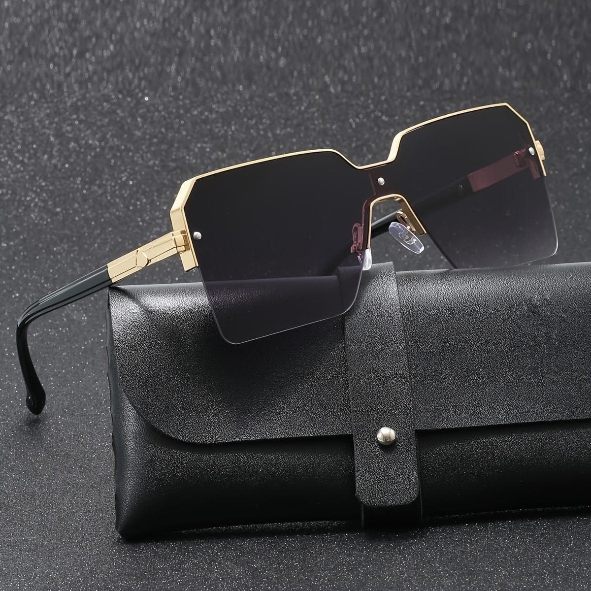 Retro Women Sunglasses Luxury Brand Vintage Square Alloy Frames UV400 Protection Fashion Shades Eyewear For Female