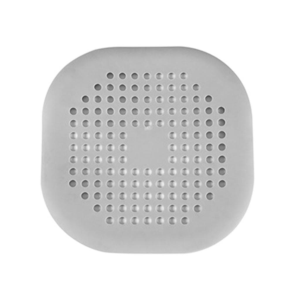 Hair Filter Sink Anti-blocking Strainer Bathtub Shower Floor Drain Stopper Silicone Kitchen Deodorant Plug Bathroom Accessories 1pcs grey