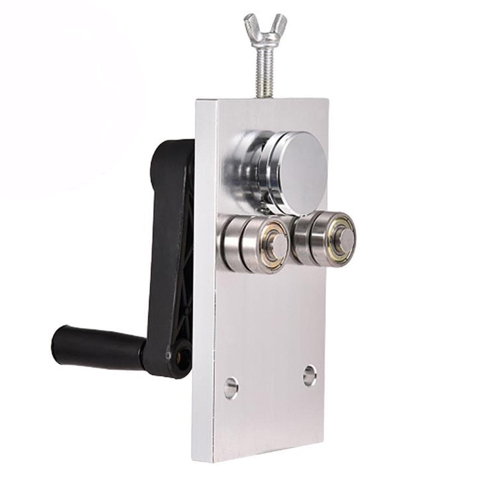 Guitar Fret Bender Zinc Alloy with Plastic Handle Luthier Tool for Bending Straightening Fret Wire silver