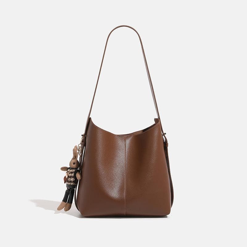 Bag Niche Women's Bag Crossbody Bag Cute Pendant Bucket Bag Fashion All-in-one Large Capacity Single Shoulder Underarm Bag