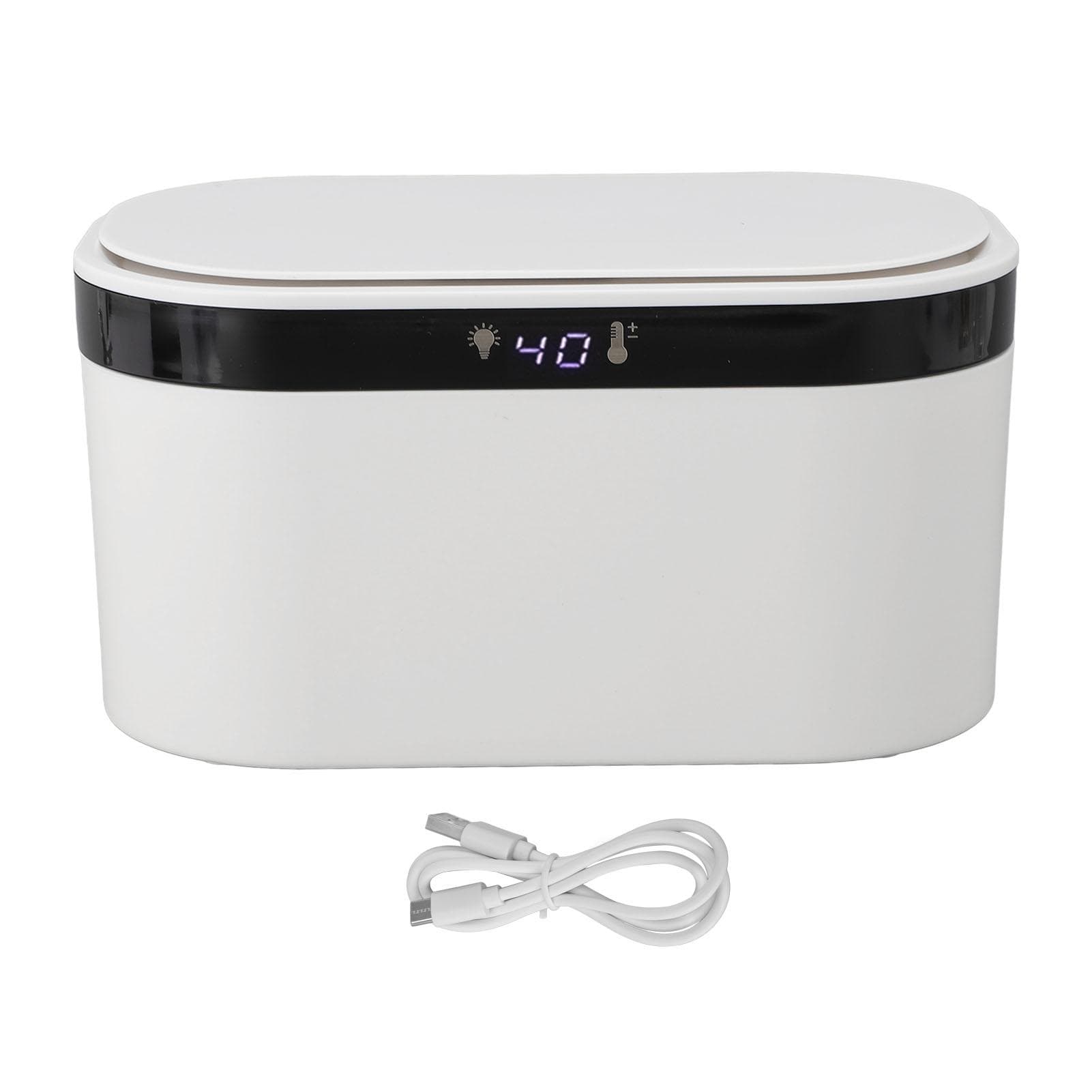 Baby Wipe Warmer with Night Light LED USB 3 Modes Adjustable Portable Wet Wipe Dispenser Warmer for