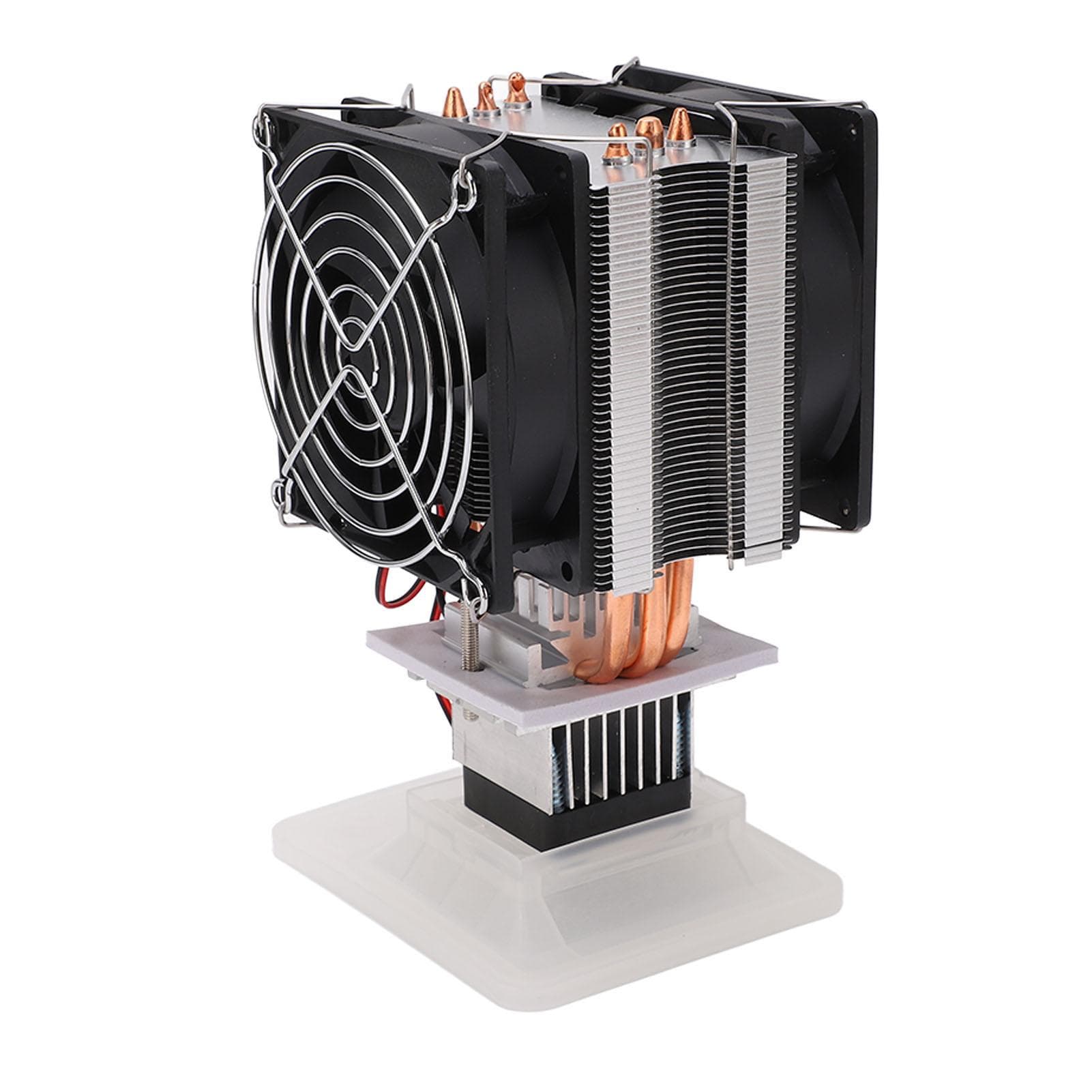 DC12V Electronic Cooler Assembly Semiconductor Refrigeration System ABS Aluminum Alloy Tube Cooler