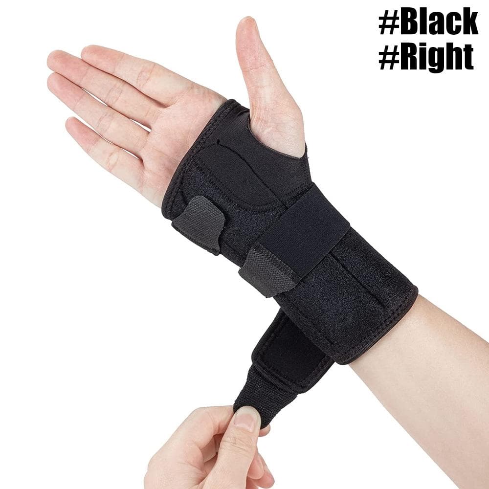 1Pcs Wrist Brace for Carpal Tunnel Support Pain Relief Women Men Adjustable Wrist Guard Fit Right Left Hands for Arthritis M