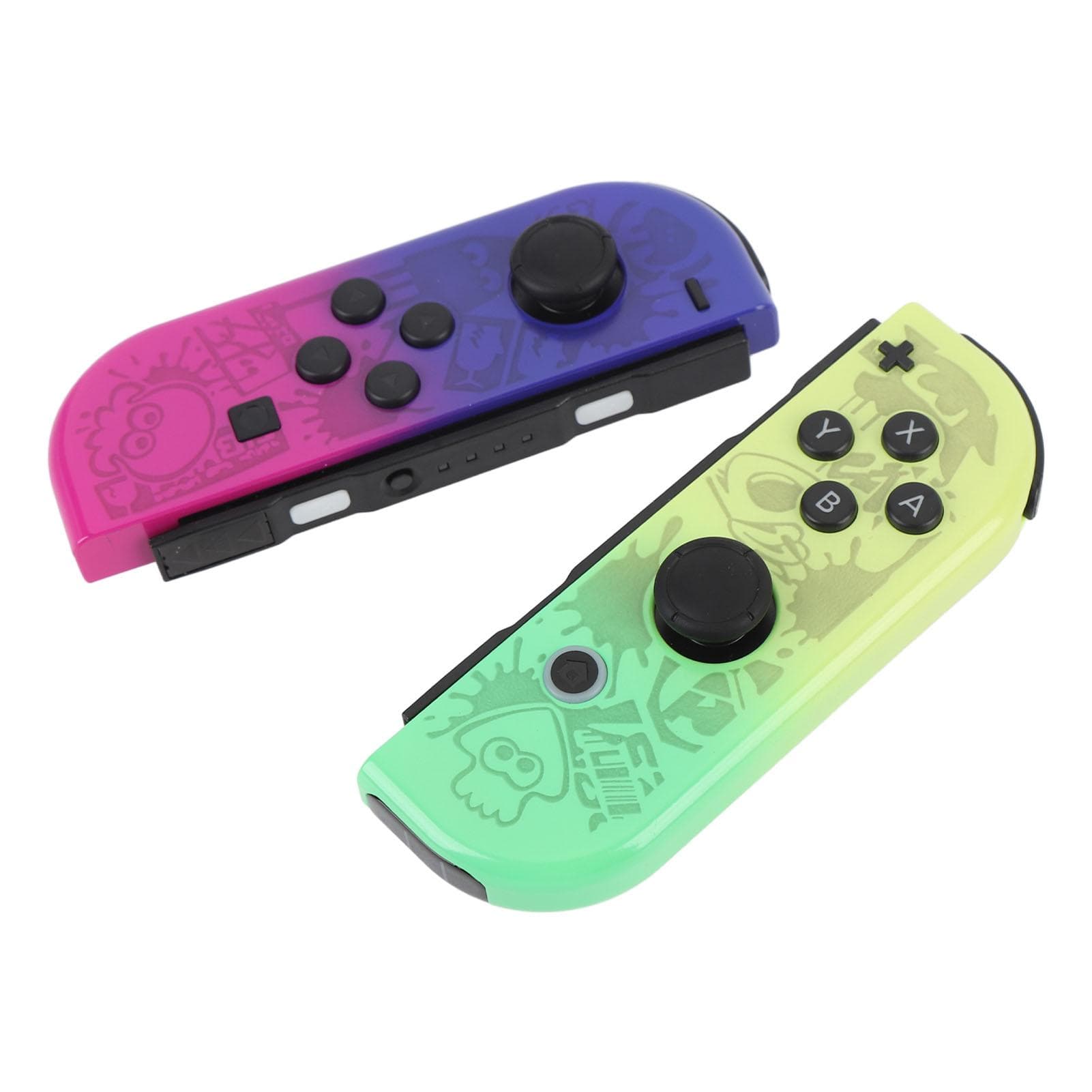 2PCS Wireless Gamepad Left and Right Bluetooth Gamepad with Remote Wake Up for Switch Games and