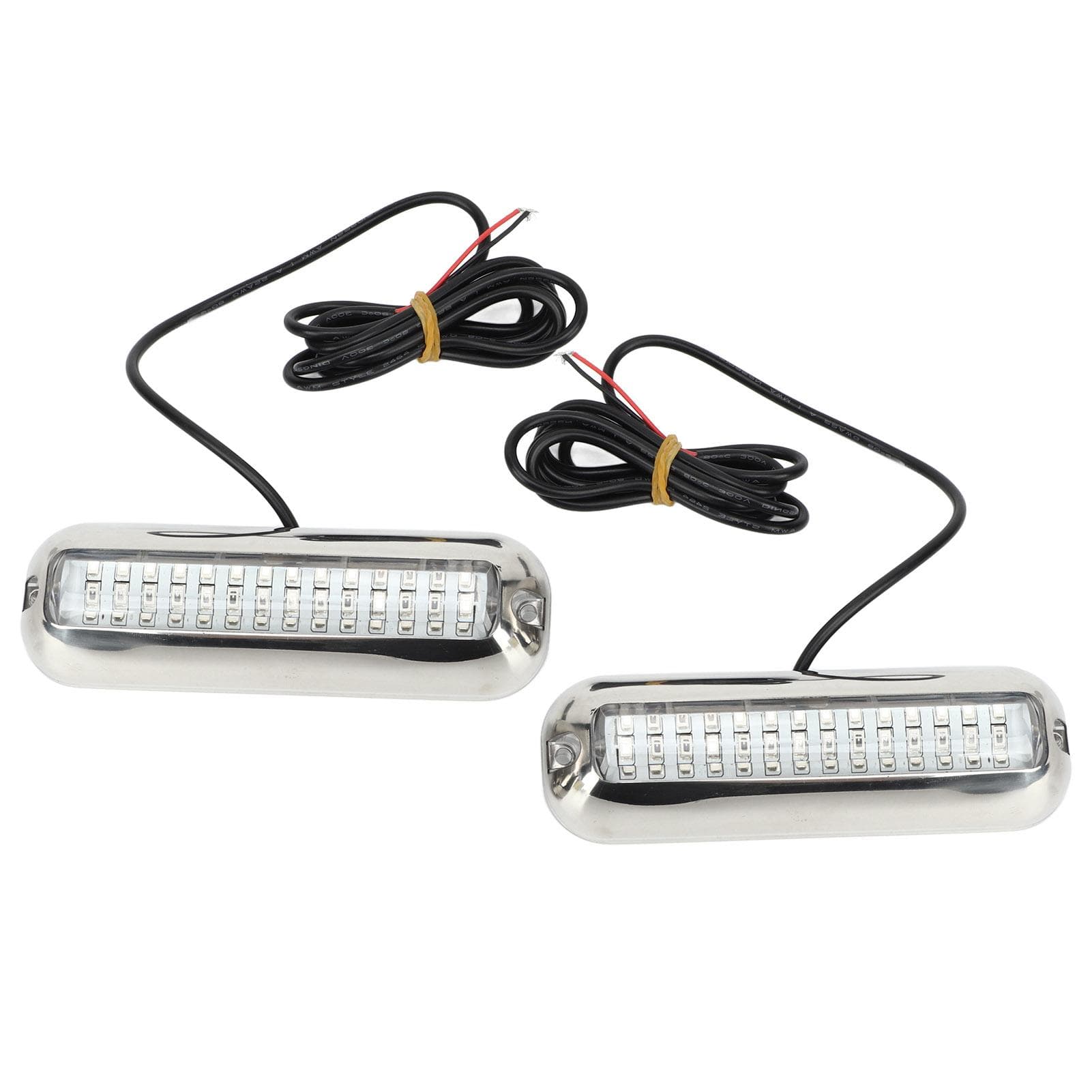 2pcs 42LED Boat Transom Light 10?36V IP68 Waterproof 1500LM Super Bright Marine Transom Light Blue