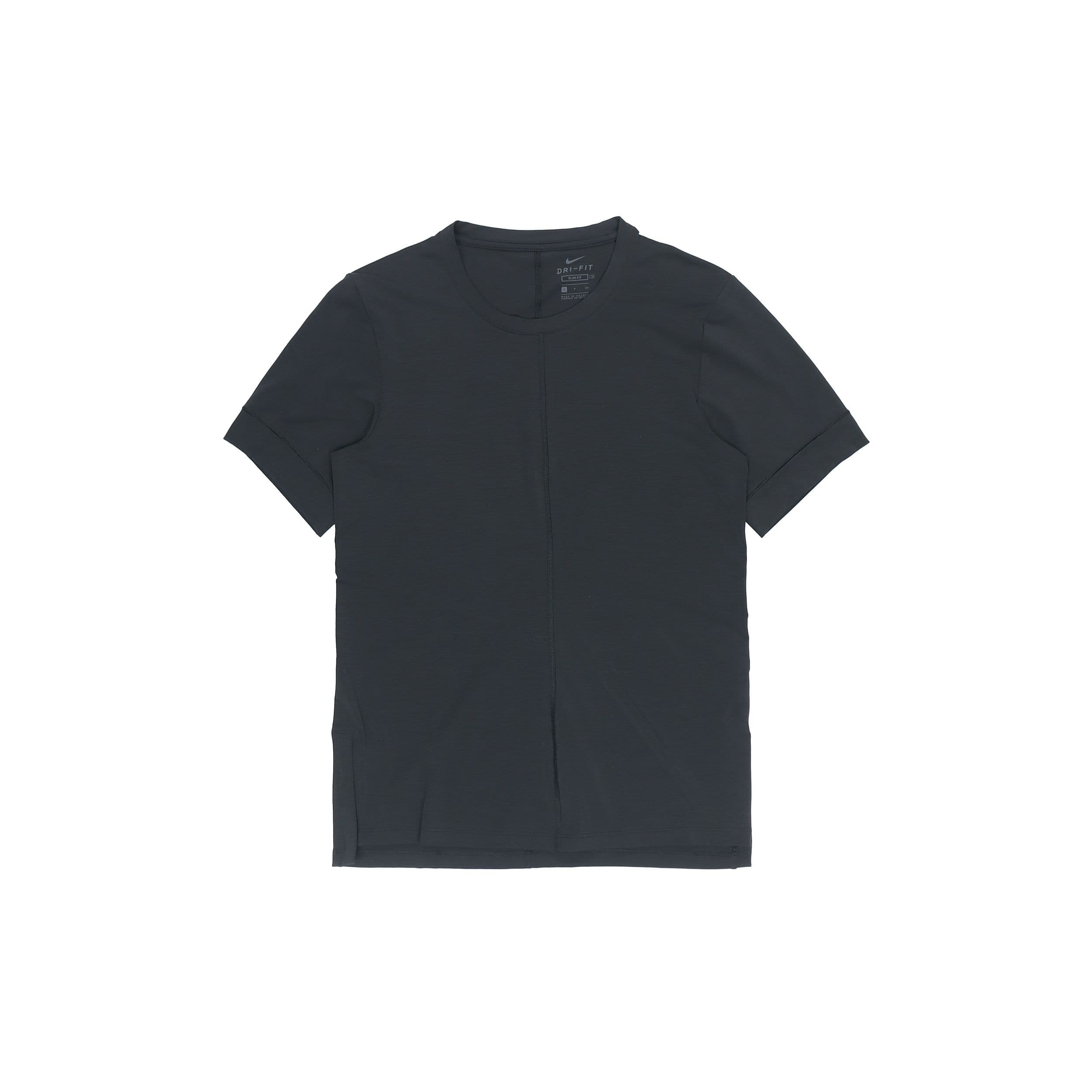 Nike Dri-Fit Yoga Quick-Dry Short Sleeve T-Shirt Men Tops Black BV4035-010 L