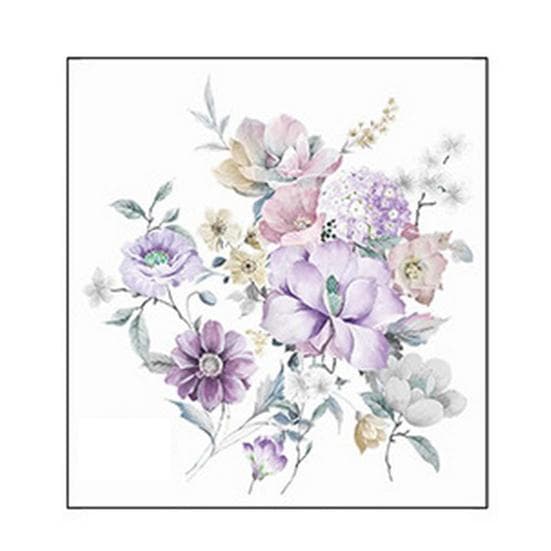 Colorful Flower Toilet Sticker Removable Self-adhesive Waterproof PVC Living Room Wall Art Bathroom Toilet Lid Decoration Decal