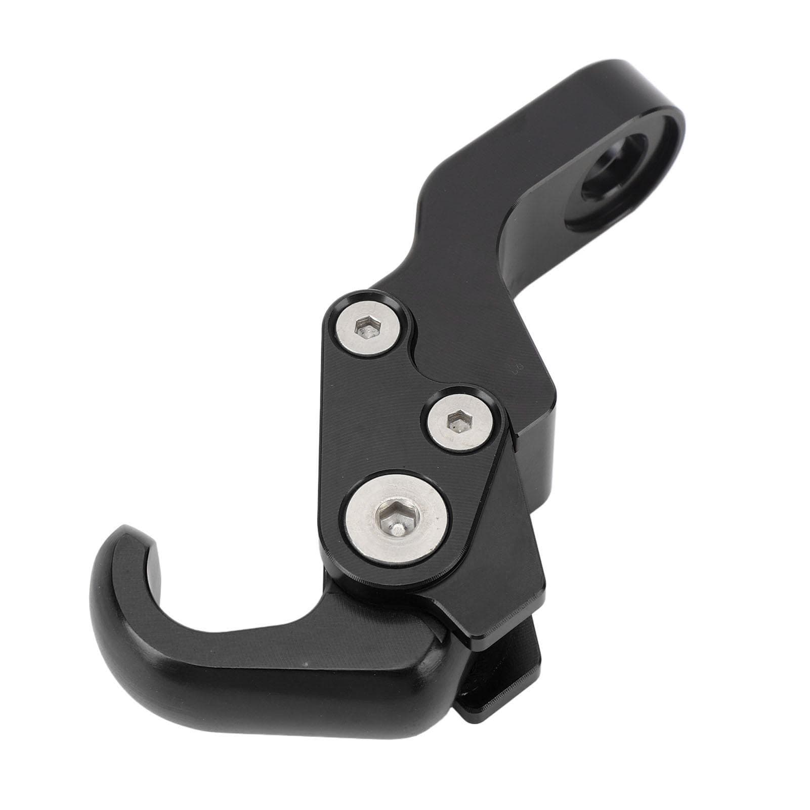 Motorcycle Luggage Hook Folding Aluminum Alloy Strong Support for XMAX 300 125 250 400 NMAX 155 black