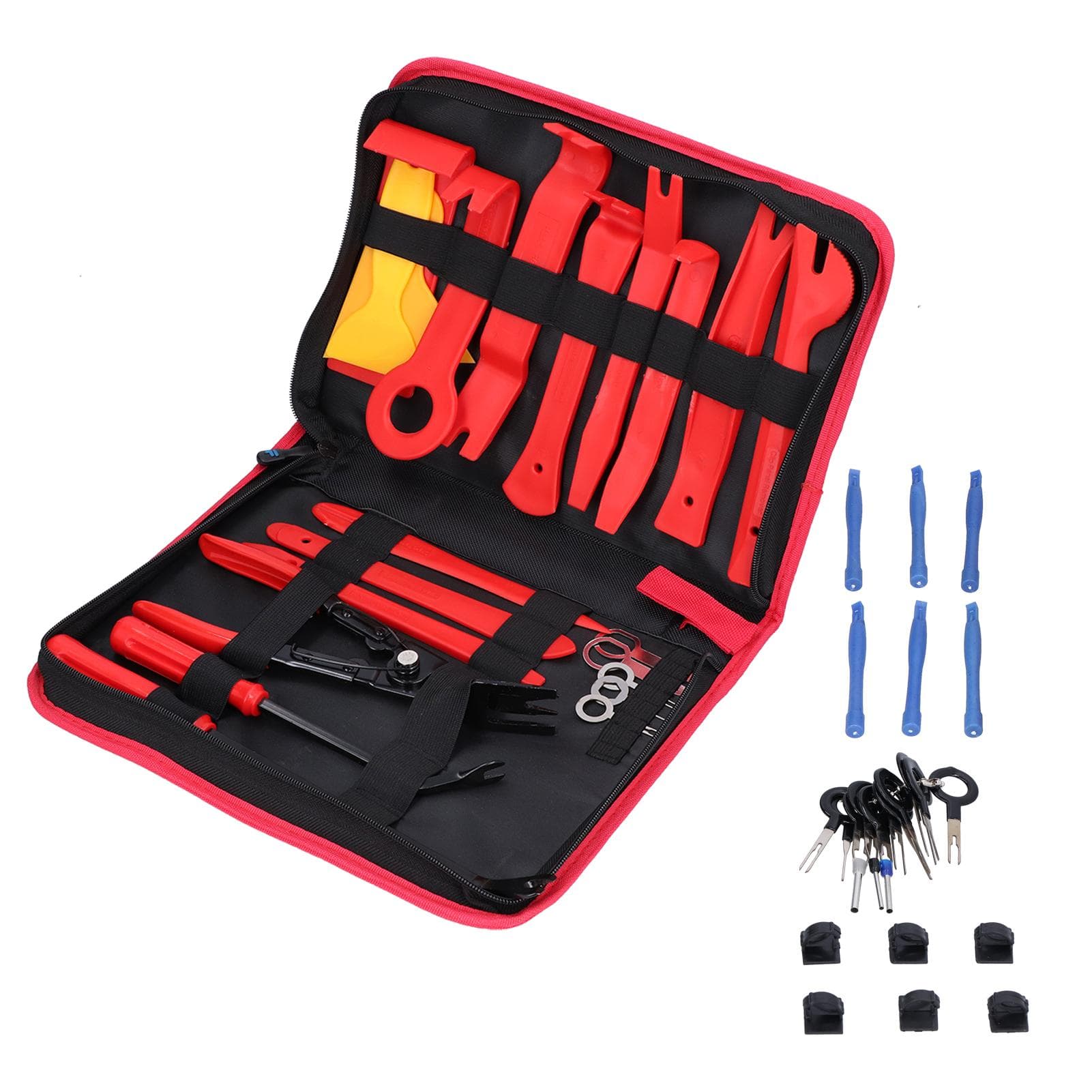 45Pcs Audio Removal Tool Kit Auto DVD Panel Interior Trim Disassembly Modification Supplies
