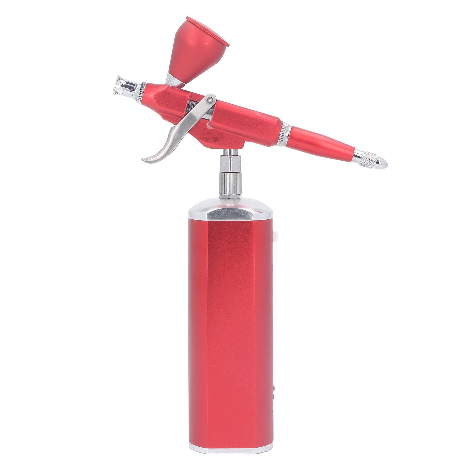 Mini Airbrush Kit 25 to 30PSI Automatic Handheld Rechargeable Airbrush Gun for Crafts Painting