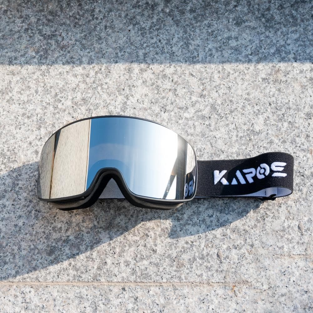 KAROS Ski Goggles Anti-Fog UV400 Snow Goggles for Men Women Winter Sports Double Layer Lens Small Frame