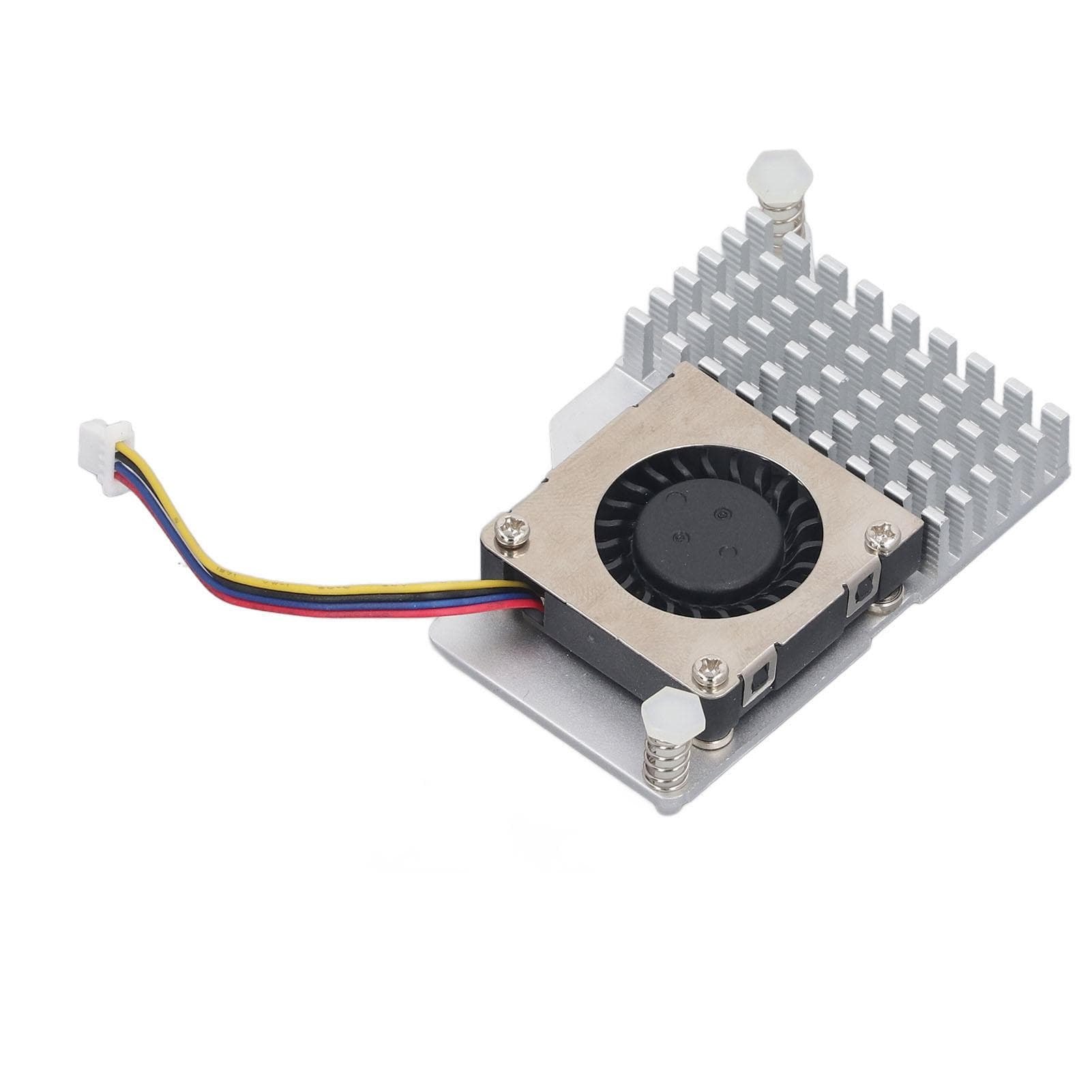for Pi 5 Active Cooler PWM Control Fan Aluminum Alloy Heatsink Efficient Heat Dissipation Active