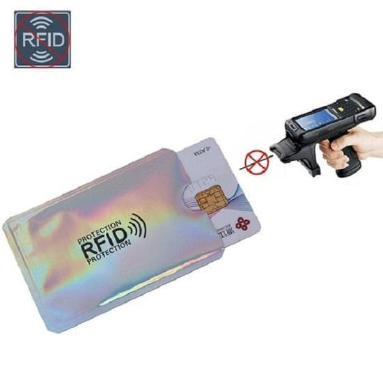 Anti-RFID Wallet Blocking Reader Bank Card Holder ID Credit Card Case Protection Metal Credit Card Holder Aluminium