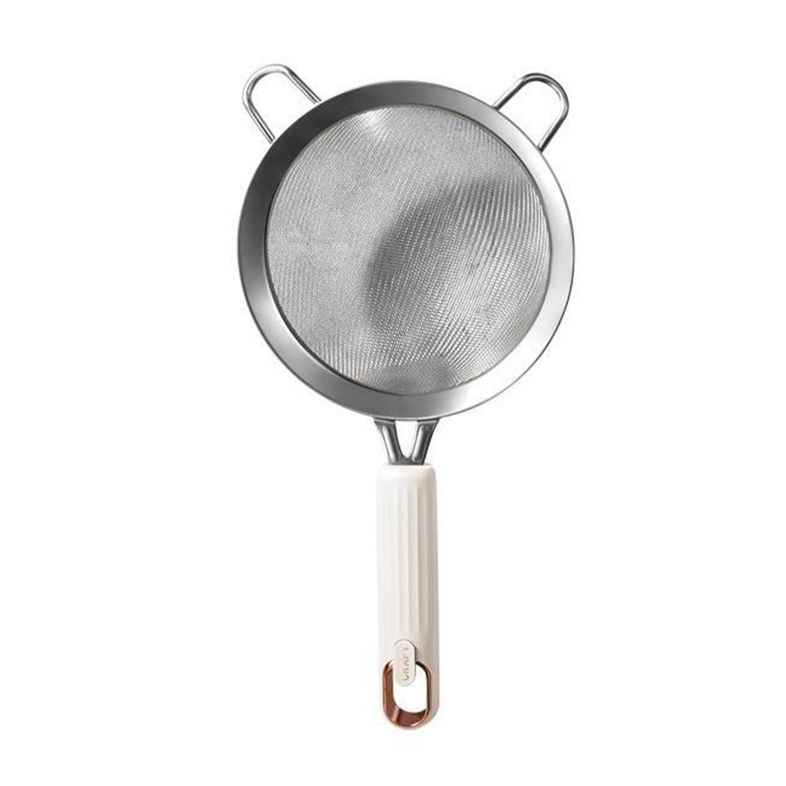 Stainless Steel Mesh Strainers Multifunctional Fine Mesh Strainer with Handle for Flour Baking 285x140x70mm