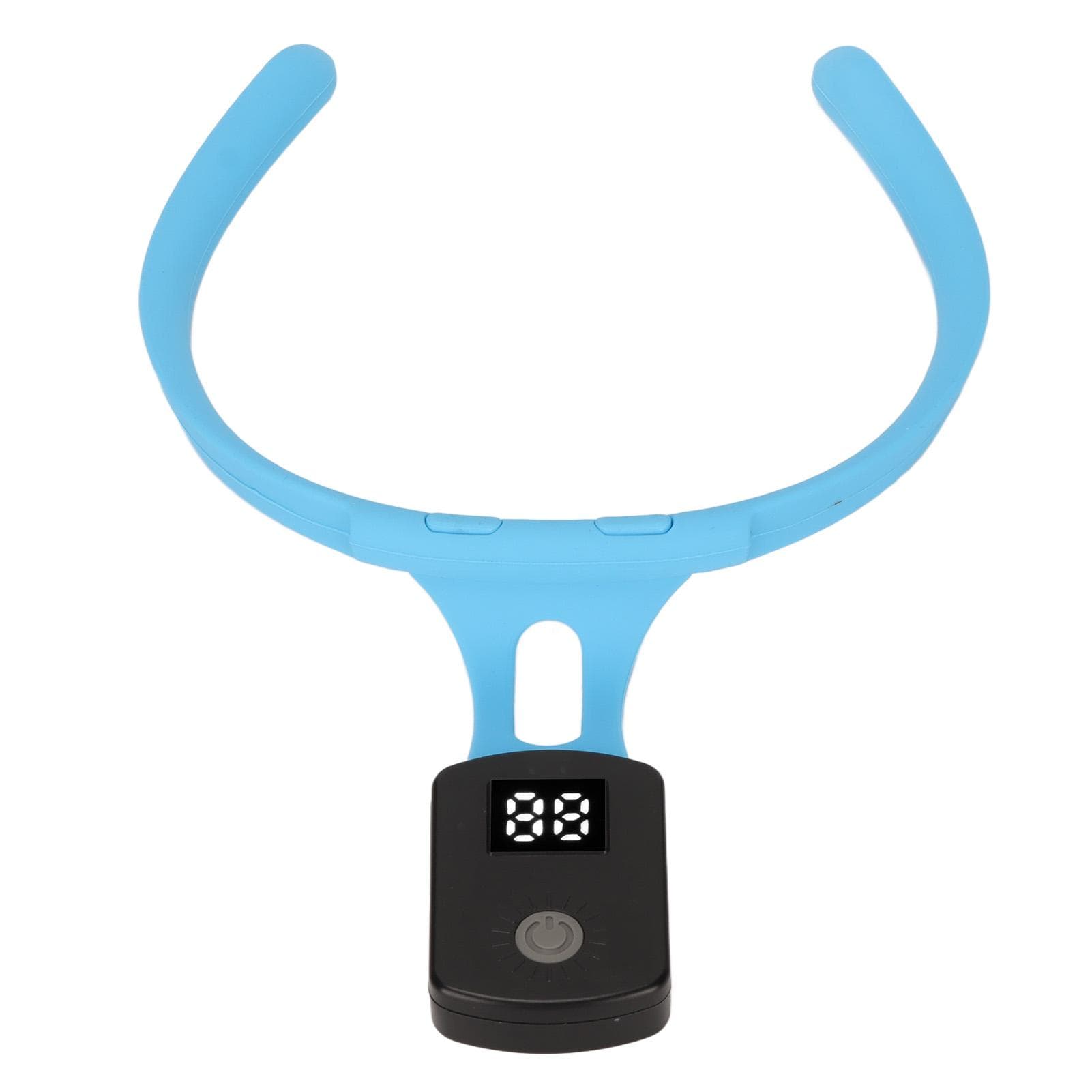 Smart Posture Corrector Angle Detection Vibration Reminder Silicone Plastic Intelligent Posture blue
