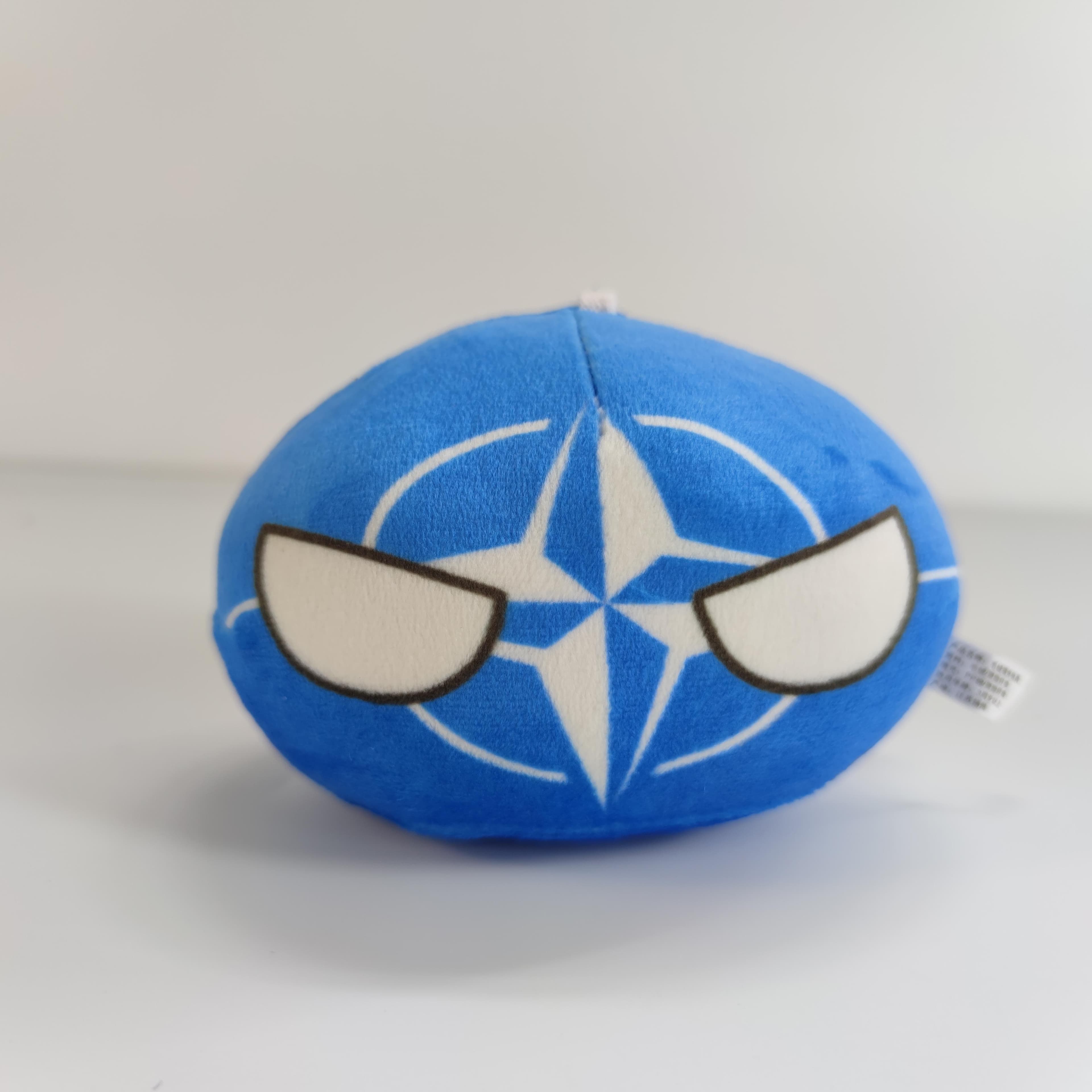 10cm Polandball Mini Plush Toy Kazakhstan Israel Palestine Iraq Egypt Countryball Anime Peripheral Gifts nato