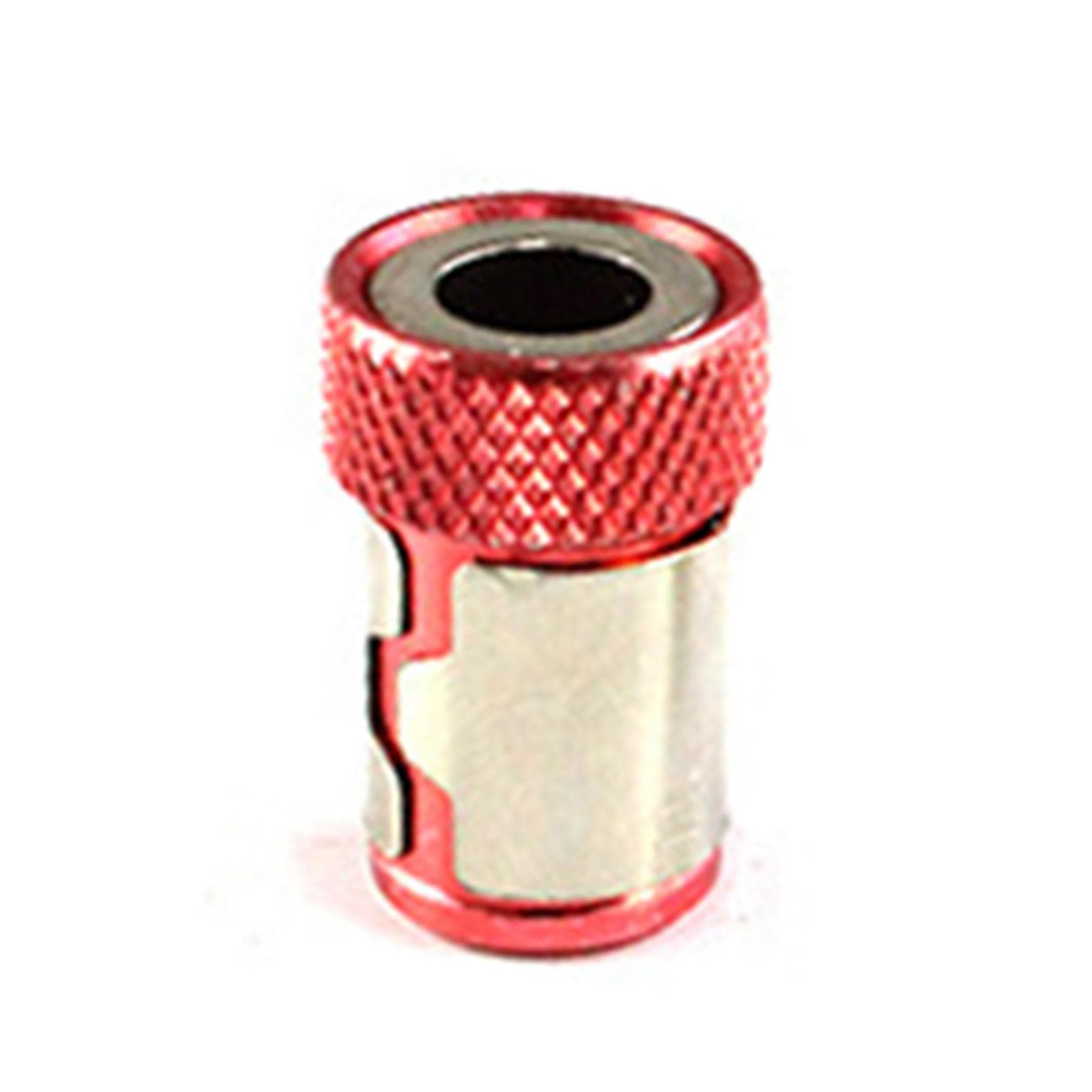 Portable Magnetizer Screw Non-Slip Magnetosphere Adsorption Fixation Screw Tool ( Aluminum Alloy red