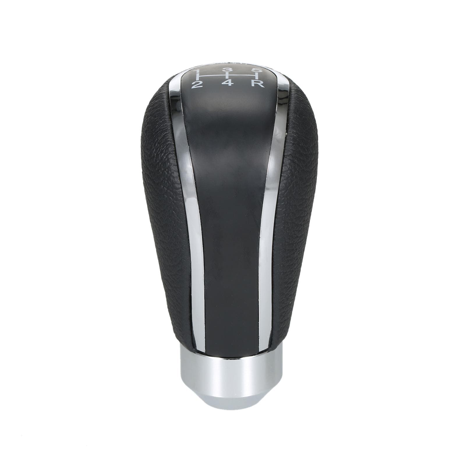 Automatic Shift Knob Car Gear Shift Shifter Knob Stick Head Handle Lever Manual Silver Replacement black