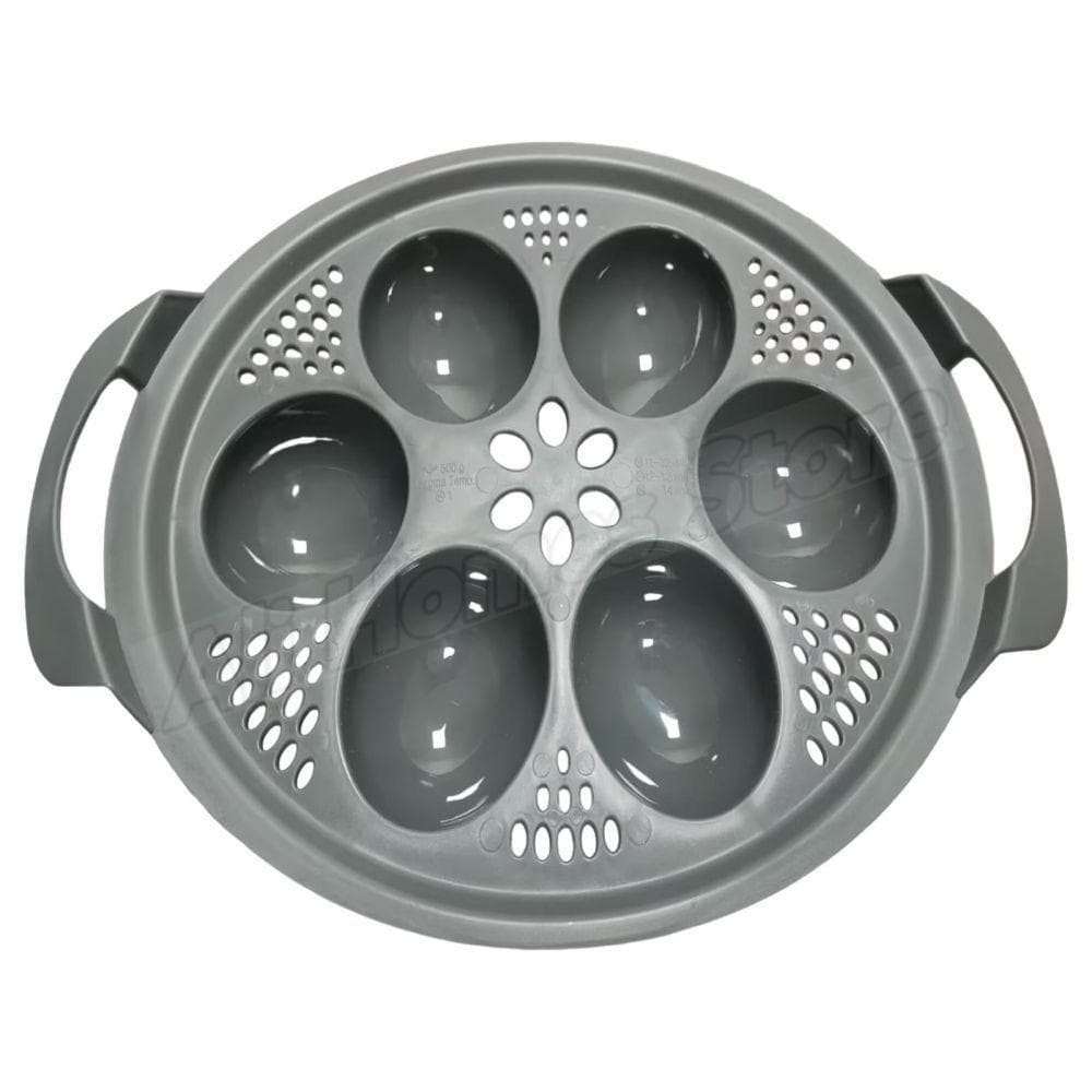 Thermomix Cooking Egg For TM5 TM6 TM31 Models Boiler Cake Pan 6 in 1 Pastry Egg Steamer Oven Baking Mould Kitchen Boiling Eggs black