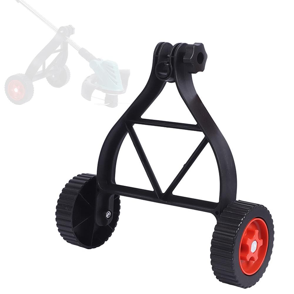 Universal String Trimmer Auxiliary Wheel Practical Cordless Grass Mowing Machine Accessory 25-28mm multicolour