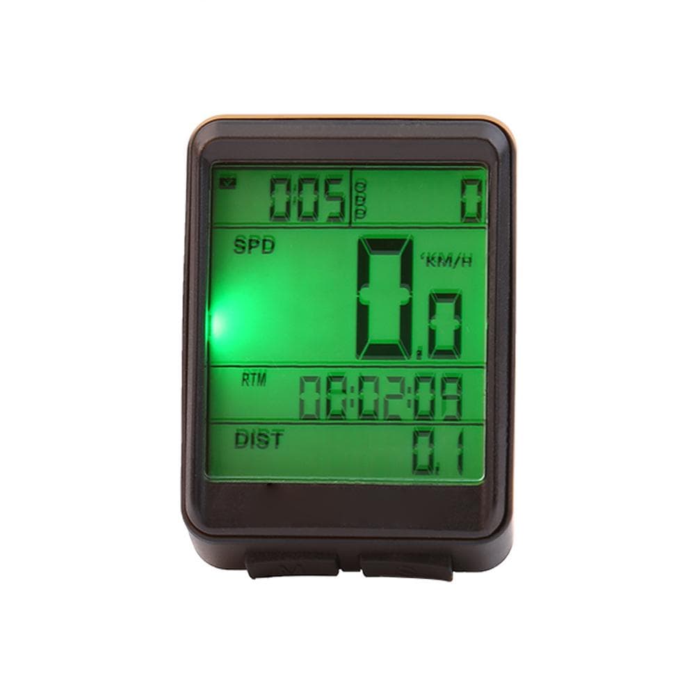 Portable Lightweight Bike Odometer Mountain Bicycle Speedmeter (Wireless)