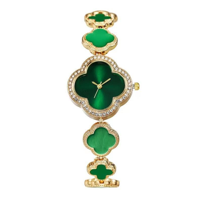 High Quality Fashion Casual Watches Luxury Women's Bracelet Quartz Wristwatches Elegant Watch for Girls,Wife,Friend green
