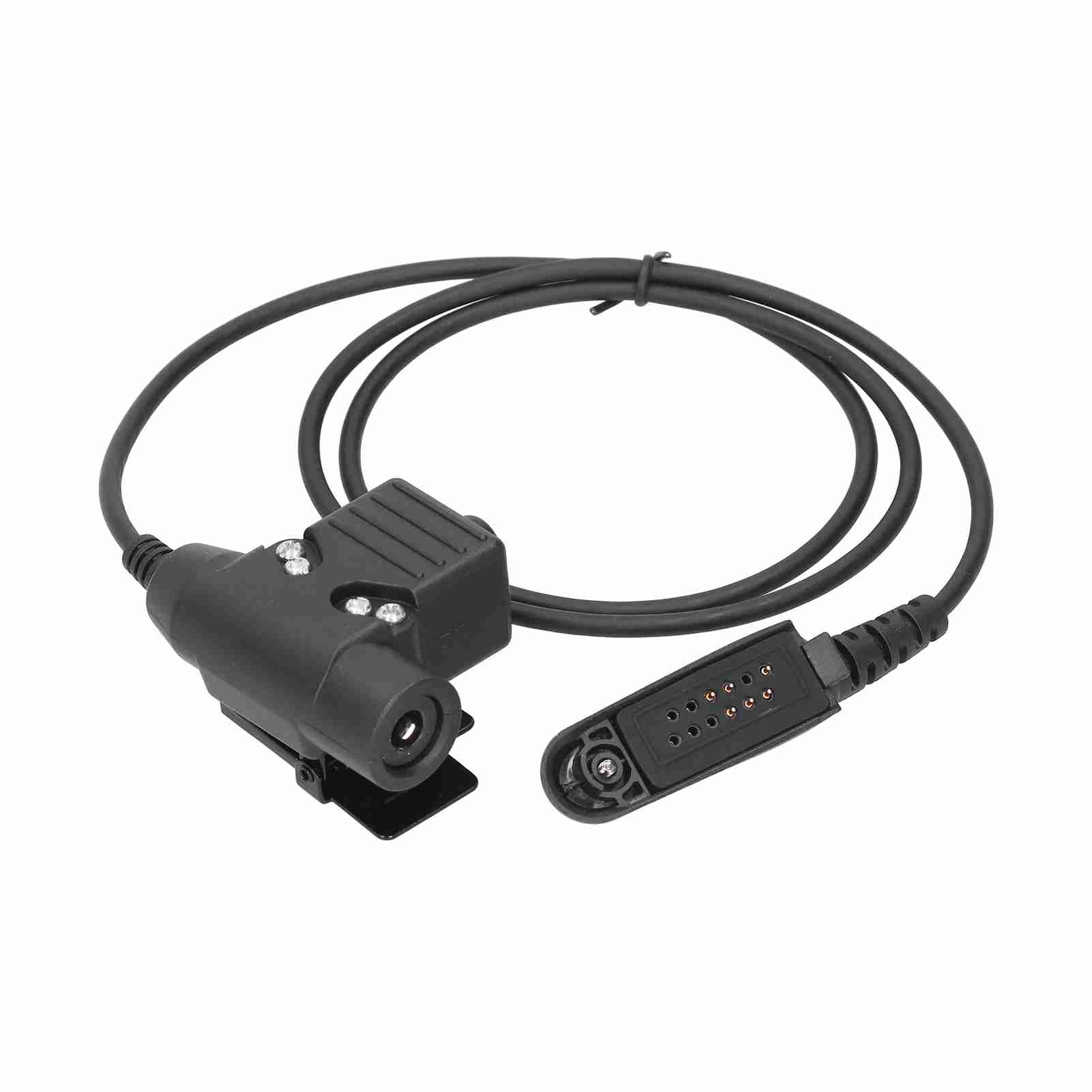 U94 PTT o Cable Adapter for Motorola GP140 GP320 GP328 GP338 GP340 Walkie Talkie