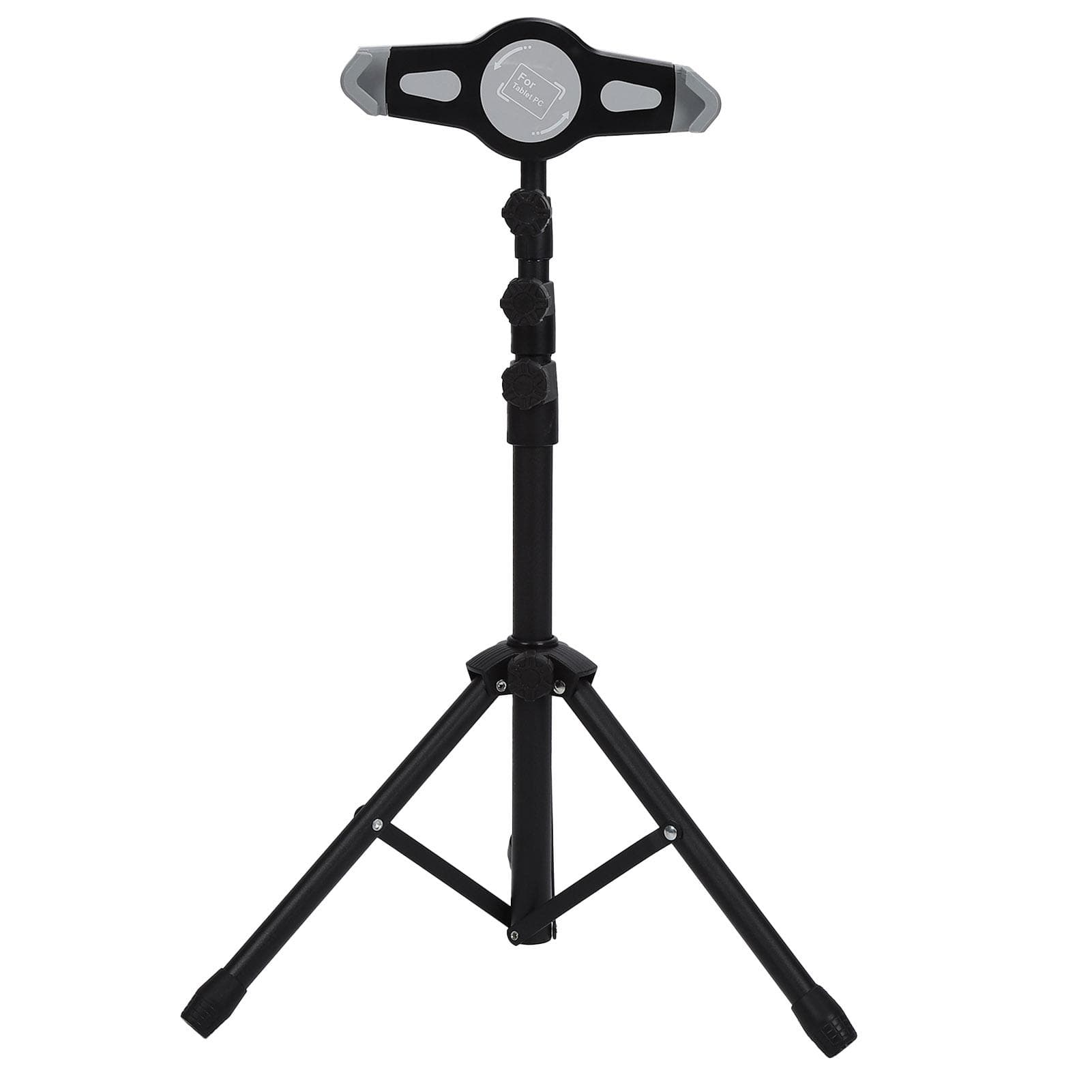 Scalable Tripod 360 Degree Rotation Adjustable Aluminum Alloy Stand for 7‑12in Phone Tablet