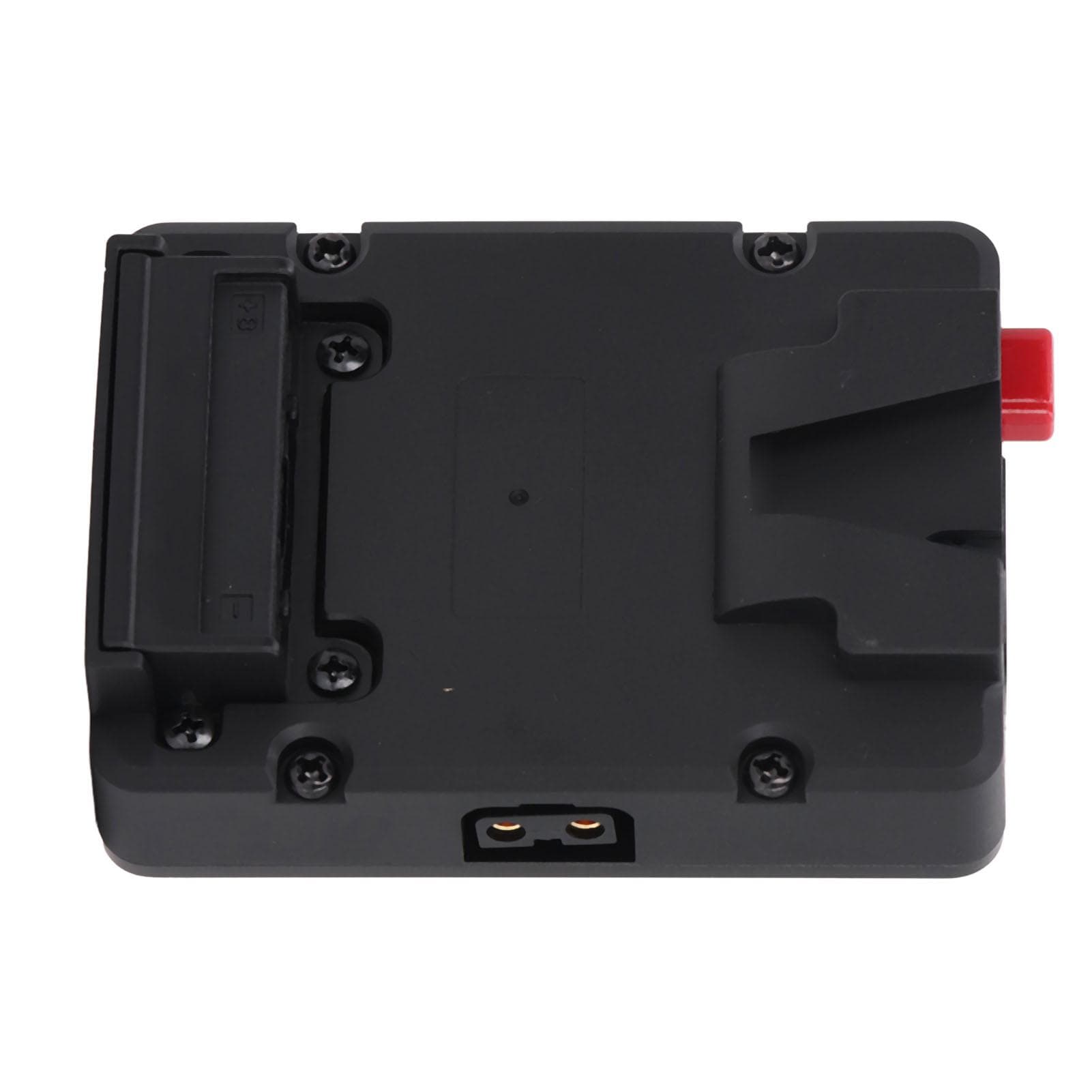 V Mount Battery Plate D Tap Output V Lock Mount Battery Power Supply Plate Adapter with Back Clip