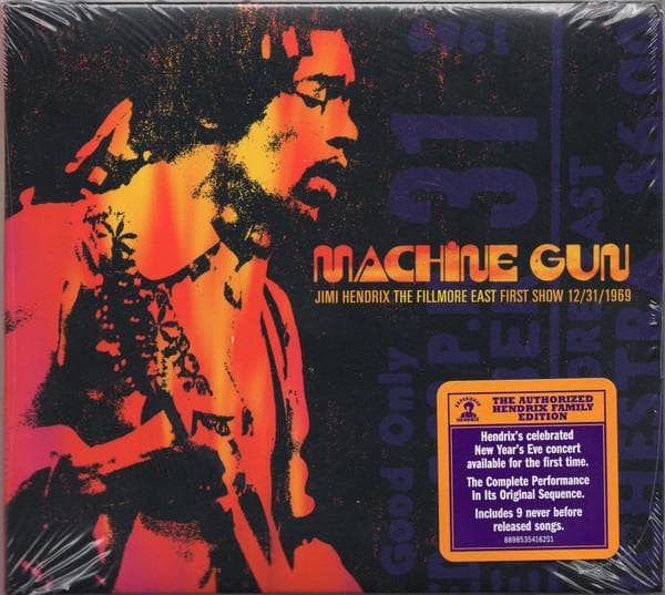 CD JIMI HENDRIX - MACHINE GUN JIMI HENDR 88985354162 Experience Hend 2016 US Rock Used