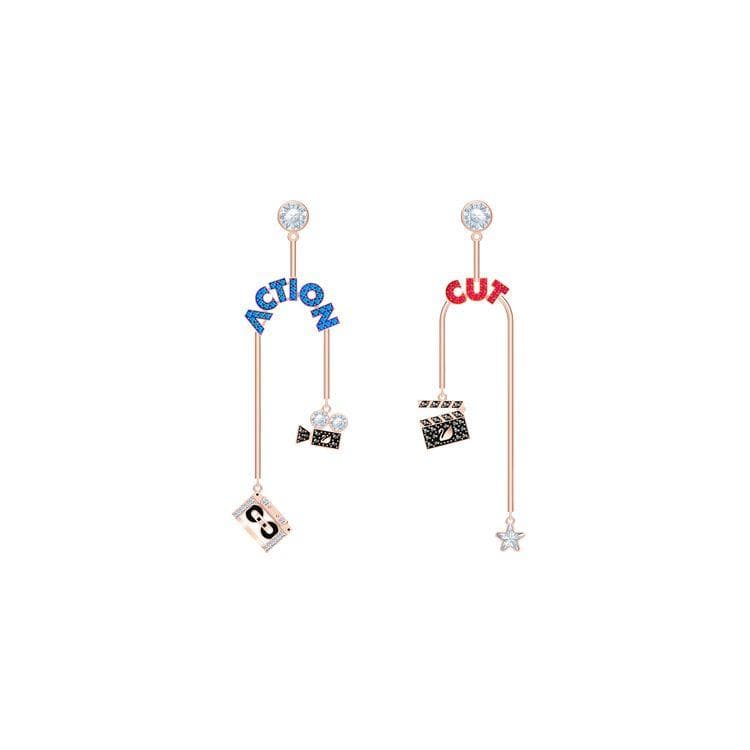 Swarovski Play Rotating Bell Pierced Earrings Women earrings Multicolor 5492812 Multicolor