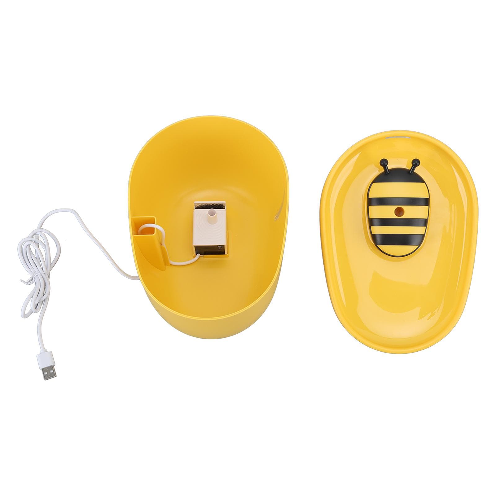 Pet Water Fountain Quiet Automatic Circulation Filtering Cute Cat Dog Water Dispenser for Small