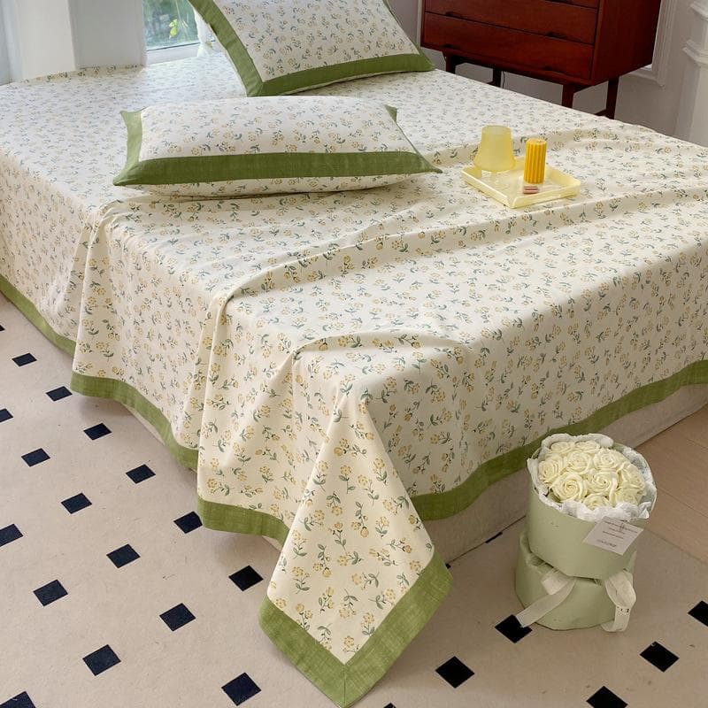 Double Bed Sheets Thicken Home Bed Linen Stitch Topper Mattress Covers Bedspread For Flat Sheet Nature Bed Cover 160x230cm 1pc
