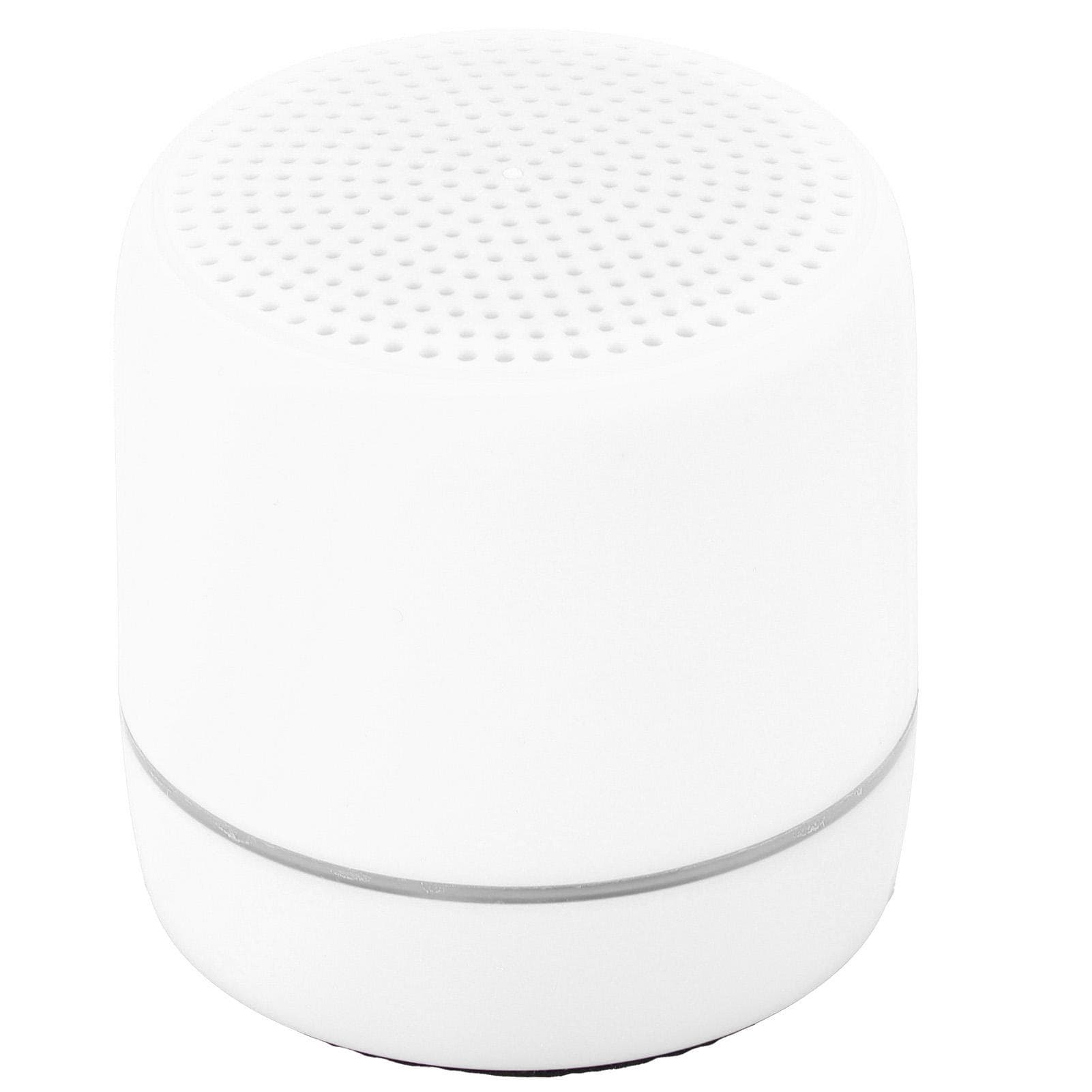Mini Wireless Speaker Portable Small Colorful Light Convenient Clear Stereo Rich Bass Outdoor white